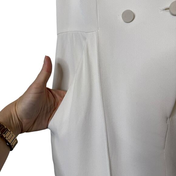 A.L.C. Everett Jumpsuit Eggshell, size 4 - Picture 3 of 9